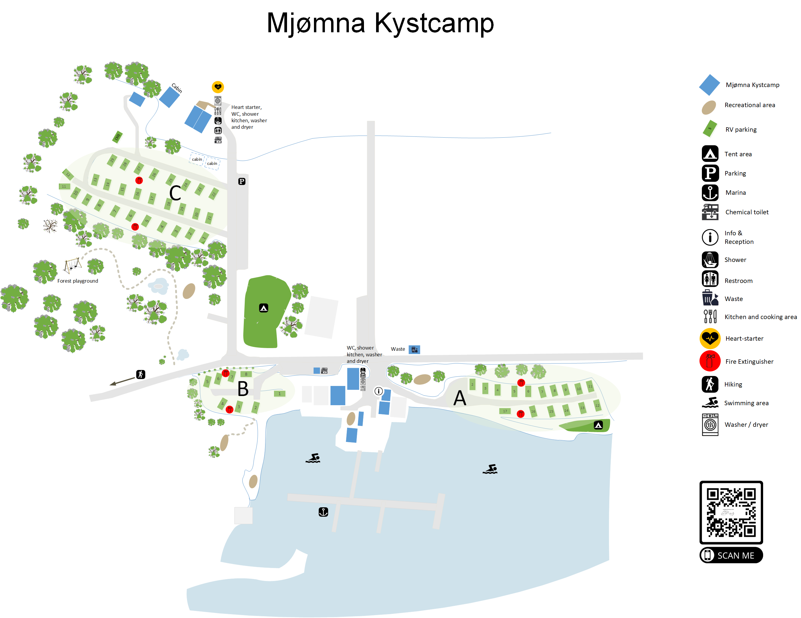 Booking | Mjømna Kystcamp